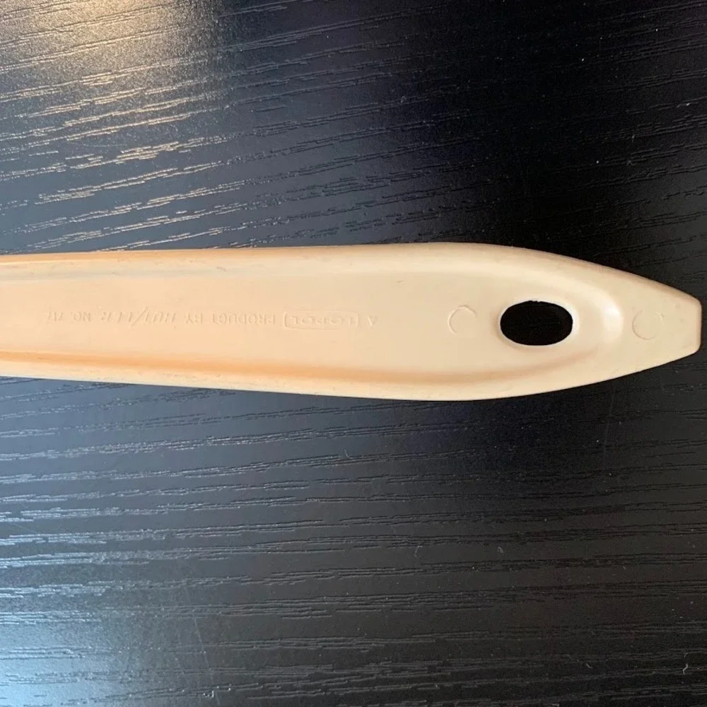 Hutzler Rare Beige Slanted‎ Spatula Nylon Slotted  Turner Flipper No 717 LOPOL